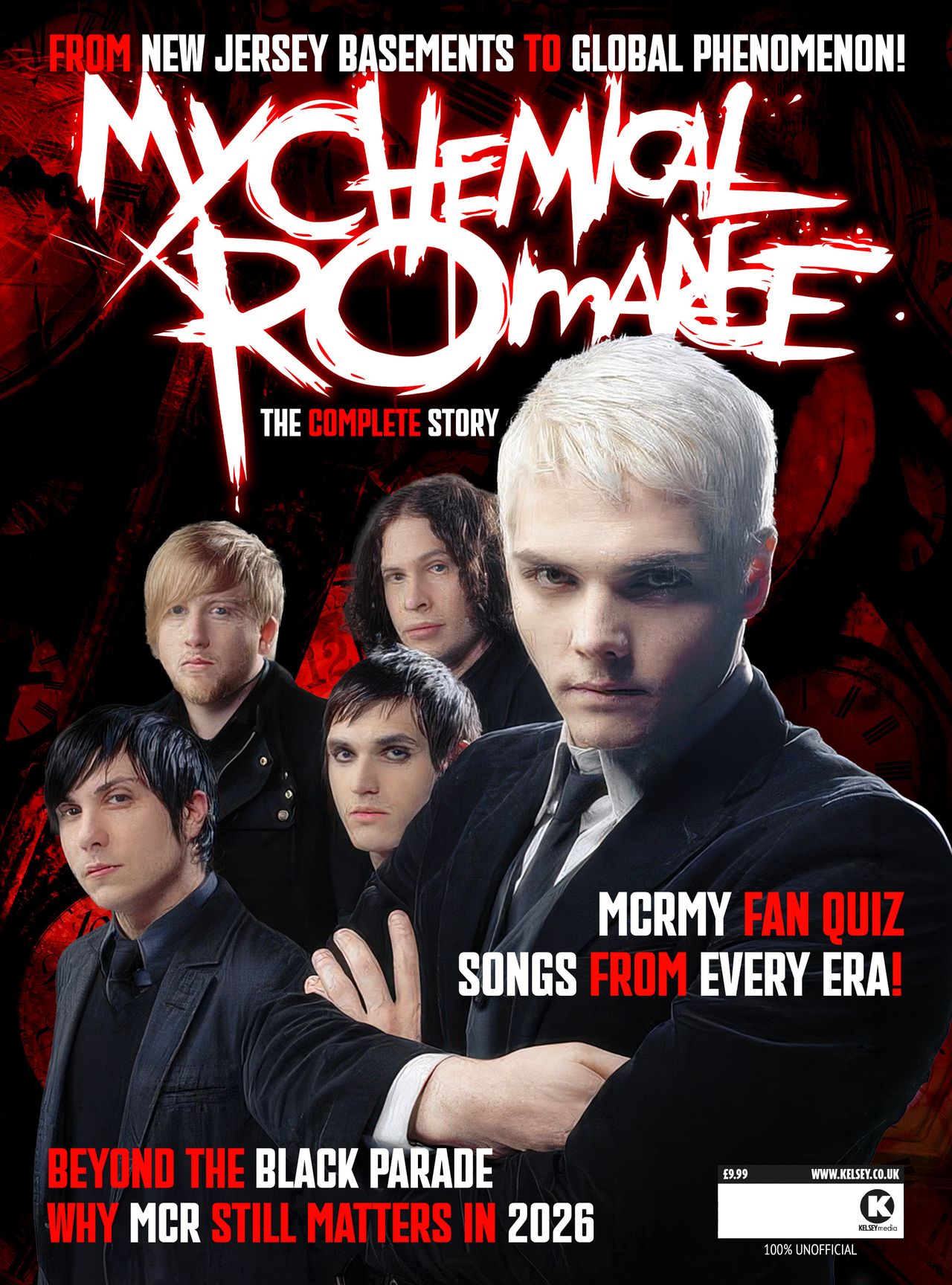 My Chemical Romance Bookazine - The Complete Story | Kelsey Media Shop